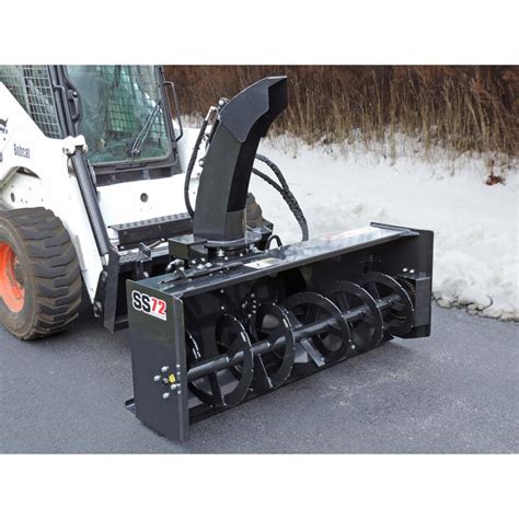 skid steer attachments manitoba|blower attachment for skid steer.